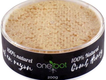 ONEROOT 100% Natural Comb Honey  (200 gr) For Sale