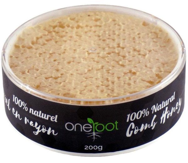 ONEROOT 100% Natural Comb Honey  (200 gr) For Sale