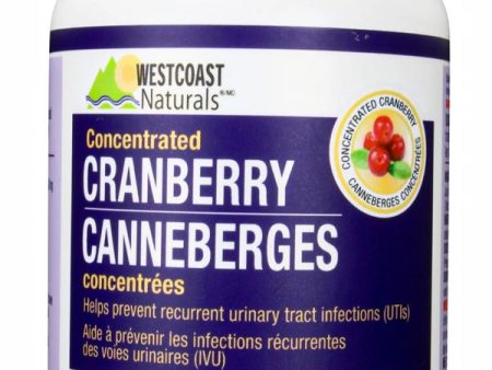 WESTCOAST NATURALS Cranberry (300 mg - 50 caps) Online Hot Sale