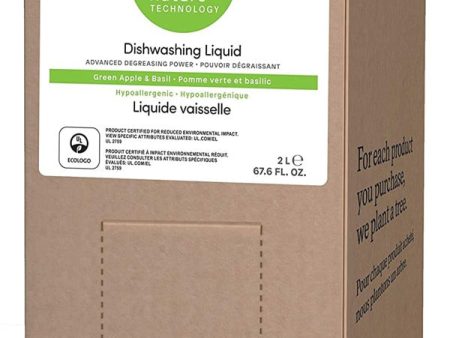 ATTITUDE Dishwash Liquid (Green Apple & Basil - 4 Litres) Hot on Sale