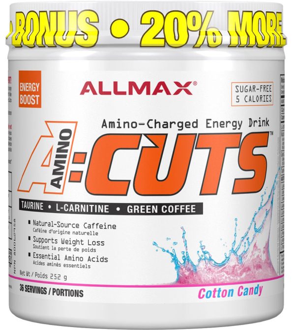 ALLMAX A:Cuts (Cotton Candy - 252 gr) on Sale