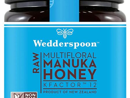 WEDDERSPOON 100% Raw Manuka Honey (Kfactor 12 - 250 Gr) on Sale