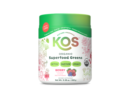 KOS Organic Superfood Greens - Berry Flavor Fashion