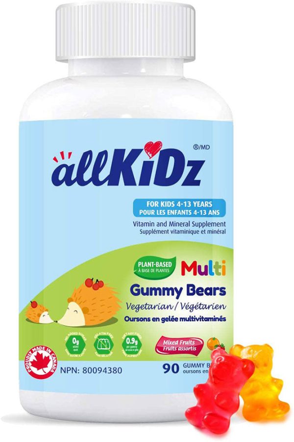 ALLKIDZ NATURALS Multi Gummy Bears Vegetarian Discount