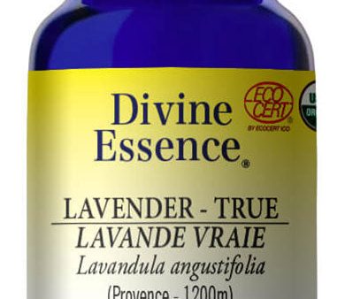 DIVINE ESSENCE Lavender True (Provence-1200m)(Org - 15 ml) Online Hot Sale