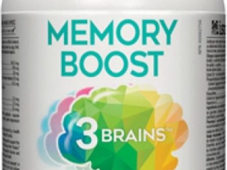 3 BRAINS Memory Boost (120 veg caps) For Cheap