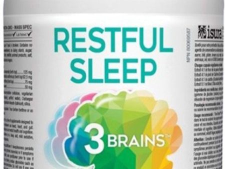 3 BRAINS Restful Sleep (90 veg caps) For Sale