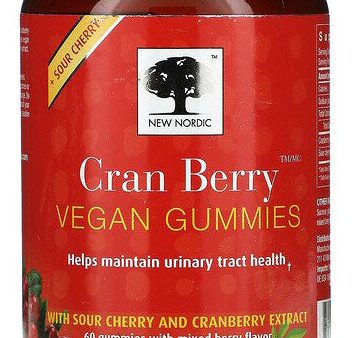 NEW NORDIC Cran Berry Vegan Gummies (60 gummies) Discount