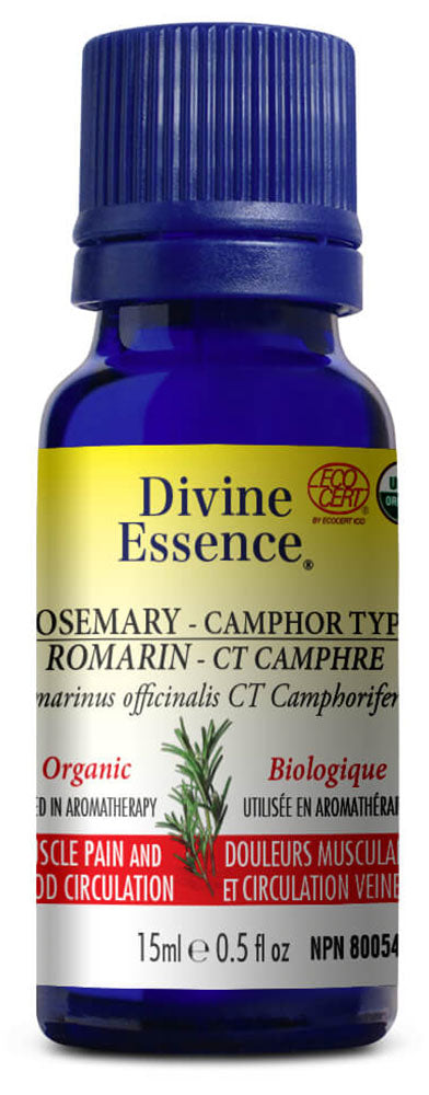 DIVINE ESSENCE Rosemary - Camphor Type (Organic - 15 ml) Cheap