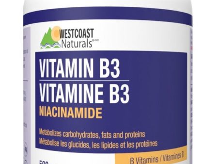 WESTCOAST NATURALS Niacinamide (500 mg - 180 caps) Fashion