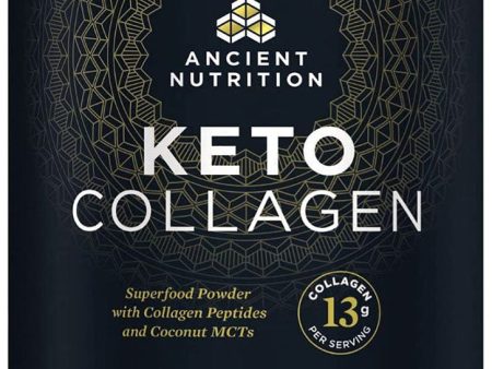 ANCIENT NUTRITION Keto COLLAGEN (Pure - 324 gr) Sale