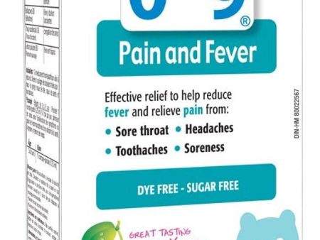 HOMEOCAN Kids 0-9 Pain and Fever  (25 ml) Online now