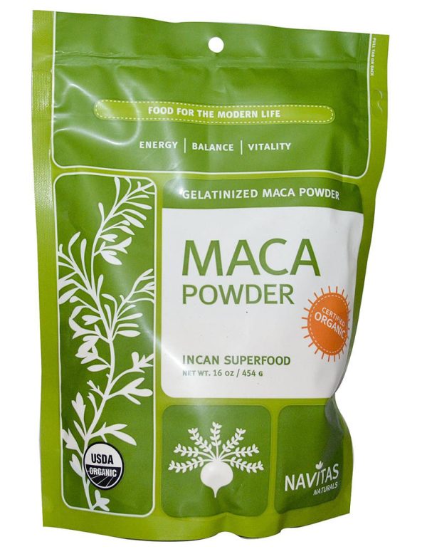 NAVITAS ORGANICS Maca Gelatized Powder (454 gr) For Discount