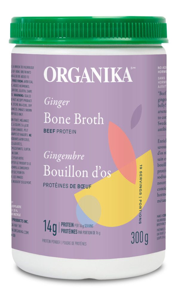 ORGANIKA Bone Broth Beef Ginger (300 gr) For Cheap