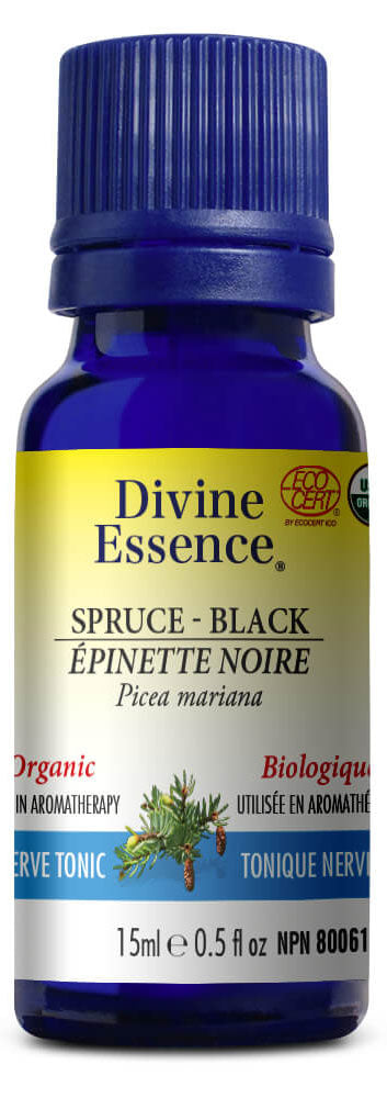 DIVINE ESSENCE Spruce - Black (Organic - 100 ml) Fashion