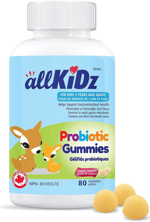 ALLKIDZ NATURALS Probiotic Gummies (80 Count) For Sale