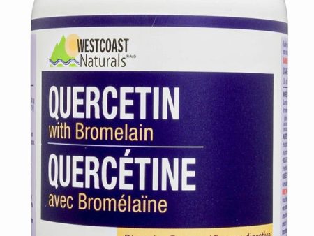 WESTCOAST NATURALS Quercetin with Bromelain (50 caps) Supply