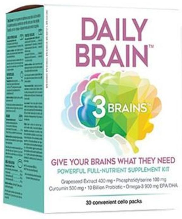 3 BRAINS Daily Brain Box ( 30 pck) Online now