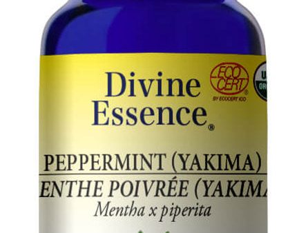 DIVINE ESSENCE Peppermint (Yakima - Organic - 15 ml) For Discount