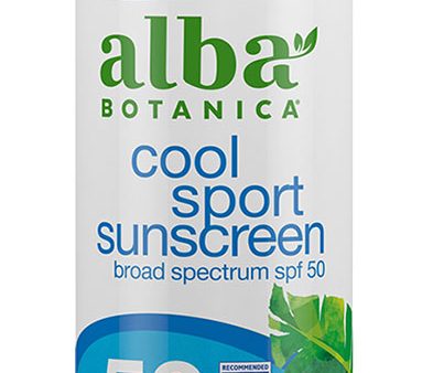 ALBA BOTANICA Cool Sport Sunscreen SPF50 Discount