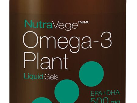 NUTRAVEGE Omega 3 Plant (30 sgels) For Discount