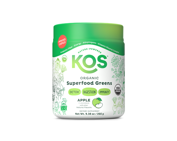 KOS Organic Superfood Greens - Apple Flavor Online