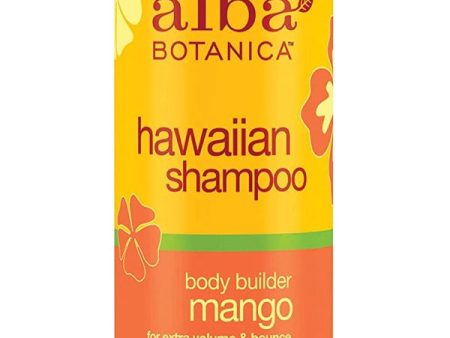 ALBA BOTANICA Body Builder Mango Shampoo (355 ml) Online now