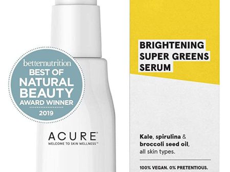 ACURE Brightening Super Greens Serum (30 ml) Online now