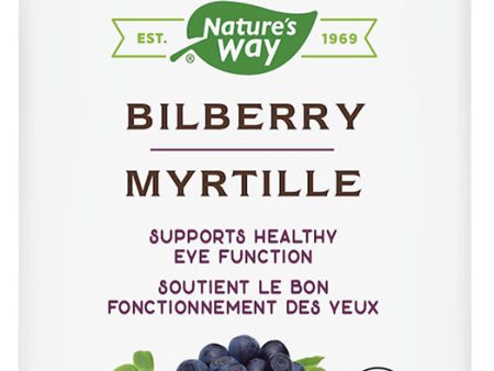 NATURE S WAY Bilberry (60 caps) Cheap