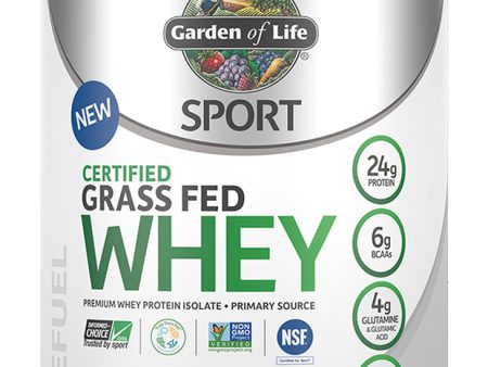 GARDEN OF LIFE Sport Certified Grass Fed Whey (Chocolate - 672 gr) For Cheap