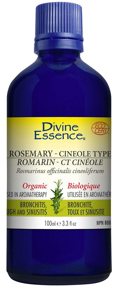 DIVINE ESSENCE Rosemary - Cineole Type (Organic - 100 ml) Online now