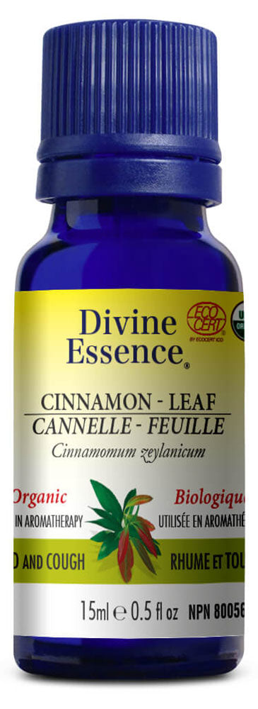 DIVINE ESSENCE Cinnamon - Leaf (Organic - 15 ml) Discount