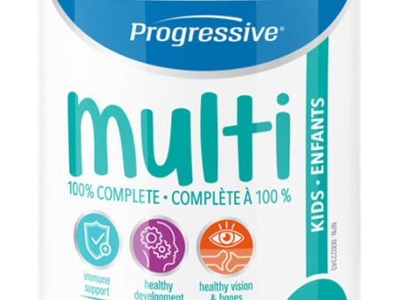 PROGRESSIVE Multi Vitamins for Kids (Natural Orange - 120 tabs) For Discount