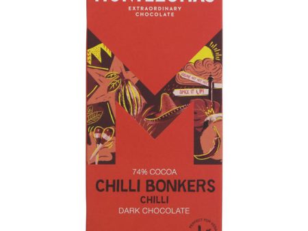 Dark Chocolate & Chilli Bar Organic (Chilli Bonkers) Online Sale