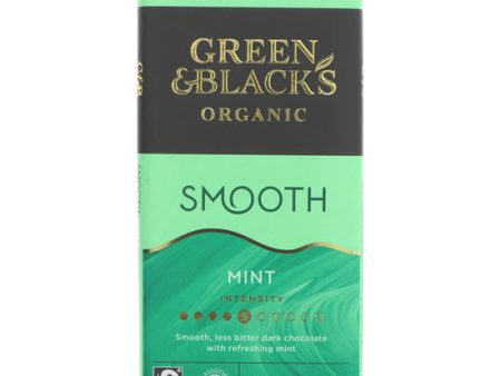 Smooth Mint Dark Chocolate Bar Organic Online Sale