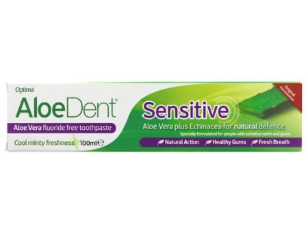 Aloe Vera Sensitive Toothpaste Fluoride free Hot on Sale