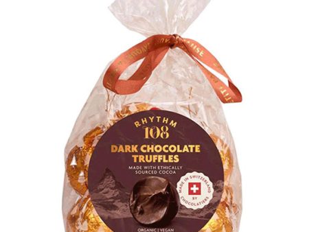 Organic Dark Chocolate Truffles Bag 144g For Cheap