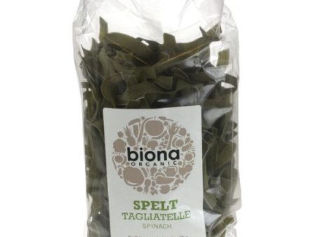 Spelt White Tagliatelle with Spinach Organic Online Sale