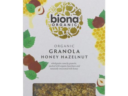 Honey & Hazel Crunch Granola Organic For Sale