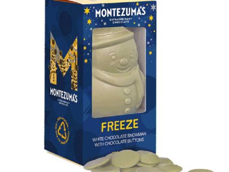 Organic Hollow Milk Chocolate Snowman 75g Cheap