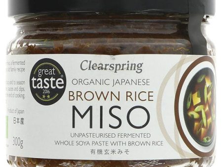 Brown Rice Miso - Unpasteurised - jar organic Supply