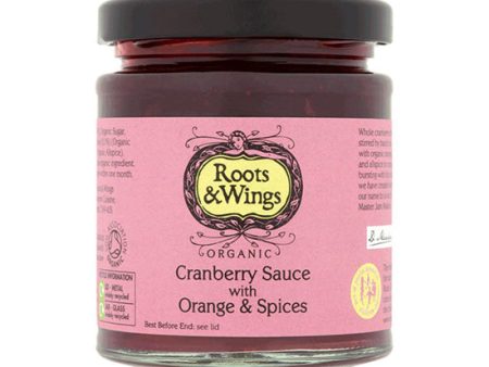 Organic Cranberry Sauce with Orange & Spices 200g Fashion