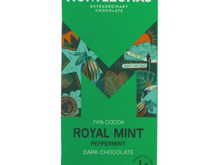 Royal Mint Dark Chocolate Bar Organic For Sale