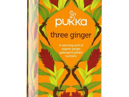 Three Ginger Tea Organic Hot on Sale